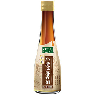 太太乐 包邮太太乐头道小磨芝麻香油188ml*1瓶凉拌调味火锅凉拌菜调料油