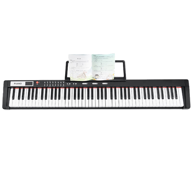 PLUS会员：Normann 诺曼 电子琴88键基础版黑色 官方标配