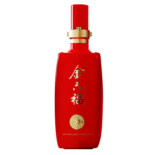 金六福九者和美浓香型白酒50度500ml*6瓶整箱装婚庆喜宴酒