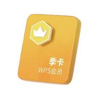WPS 金山软件 会员季卡