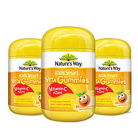 佳思敏 Nature's Way 儿童VC加锌软糖 3瓶*60粒
