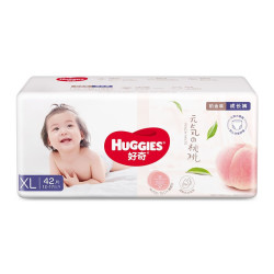 HUGGIES 好奇 铂金装 小桃拉拉裤XL42片
