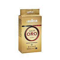 LAVAZZA 拉瓦萨 欧罗ORO意大利进口现磨黑咖啡粉中烘250g袋装
