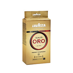 LAVAZZA 拉瓦萨 欧罗ORO意大利进口现磨黑咖啡粉中烘250g袋装