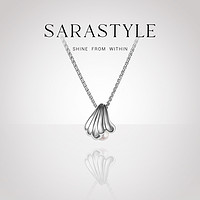 SARASTYLE 真我系列 珍珠项链 金色