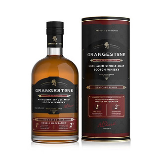 GRANGESTONE 格兰歌颂 苏格兰进口 单一麦芽 40度 威士忌 朗姆桶 750ml