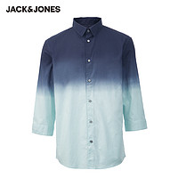 限尺码：杰克琼斯 男士七分袖衬衫 221231011-719768