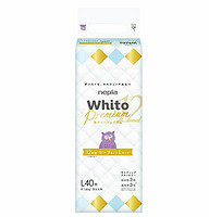 nepia 妮飘 WhitoPremium白金纸尿裤NB74/L40/XL34片婴儿尿不湿透气干爽