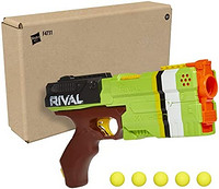 NERF 热火 Rival Kronos XVIII-500 玩具枪,Breech-Load, 5 个竞争对手轮,弹簧动作,90 FPS 速度