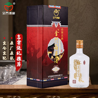 PLUS会员：KINMEN KAOLIANG 金门高粱酒 台商精选 50%vol 清香型白酒 600ml 礼盒装