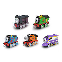 托马斯＆朋友 托马斯和朋友（THOMAS&FRIENDS）小火车儿童男孩玩具 合金小火车组合5辆装火车头套装礼盒HBY23