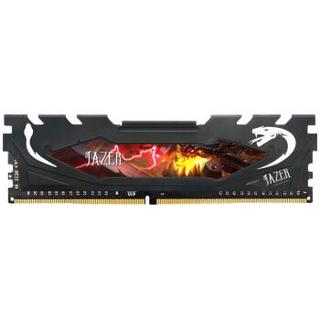 JAZER 棘蛇 16GB(8Gx2)套装 DDR4 3600 台式机内存条 玄龙系列