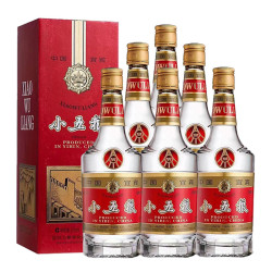 五粮液 小五粮 2021年 52度 浓香型白酒 375ml*6 整箱装中秋礼品