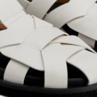 TOD'S 托德斯 T TIMELESS系列 女士休闲凉鞋 XXW75K0HD60GOC 白色 37.5