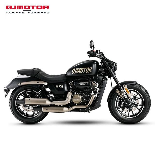 QJMOTOR 钱江摩托QJMOTOR闪350水冷双缸ABS前后碟刹国潮摩托车 特黑 订金2000，尾款24999