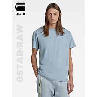 G-STAR RAW2023夏季新品有机棉重磅宽松男士短袖T恤D21550 亮钢蓝 XL
