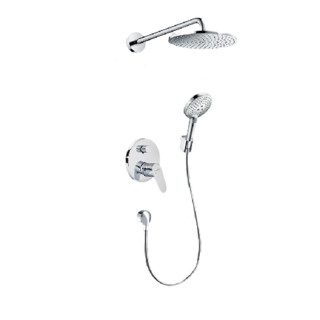 hansgrohe 汉斯格雅 沄雨系列 #27607007+#27454000+#28331000+#28276007+#01800187 简易淋浴花洒套装