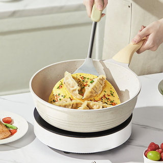 COOKER KING 炊大皇 JG28DB-H 煎锅(28cm、不粘、铝合金、含硅胶铲)