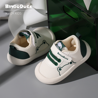 BINGO DUCK/宾果鸭男宝宝学步鞋春秋软底防滑女童0-3岁婴幼儿鞋子