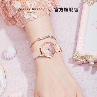 OliviaBurton手表女正品石英表满天星女士手表小众轻奢女款礼物