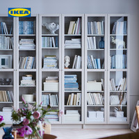 IKEA 宜家 BILLY毕利收纳柜书柜书架高柜置物架杂物柜靠墙储物柜