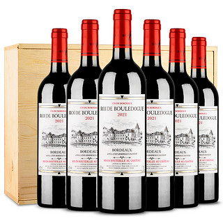 CANIS FAMILIARIS 布多格法国原瓶进口红酒整箱 波尔多AOC 750ml*6瓶