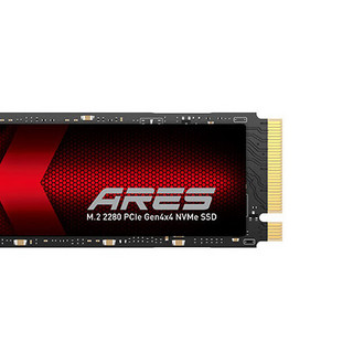 Lexar 雷克沙 ARES系列 LNM790X002T-RNNNC NVMe M.2接口 固态硬盘 2T（PCI-E 4.0）