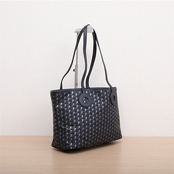 MOYNAT 摩奈 中古98新女款OH! TOTE RUBAN 托特包PM 黑色单肩包