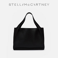 STELLA McCARTNEY 斯特拉·麦卡特尼 [LOGO]Stella McCartney黑色字母印花手提袋中号托特包