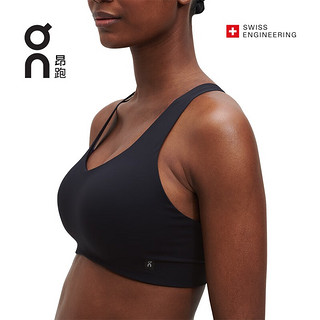 On昂跑中强度支撑肩带式运动内衣Active Bra Black 黑色 XS