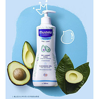 Mustela 妙思乐 婴儿洗发沐浴露二合一  500ml