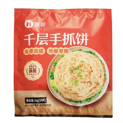 惠寻 台湾千层手抓饼 1000g*2袋