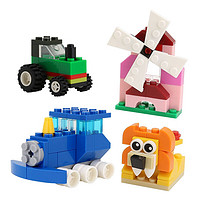 WANGE 万格 积木儿童拼插玩具火车基础搭建小颗粒积木6-7-8岁 基础搭建套装（4套）