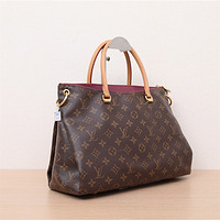 LOUIS VUITTON 中古95新LV路易威登女单肩包PALLAS 手袋传奇包大号老花