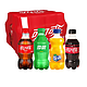 可口可乐 雪碧芬达零度碳酸饮料汽水300ml×6瓶