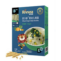 Rivsea 禾泱泱 婴幼儿面条 3阶细面+锌分龄适配 180g
