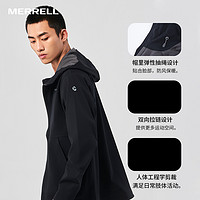 MERRELL 迈乐 Whisper冲锋衣男防水运动外套户外防风连帽夹克