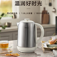 Midea 美的 电热水壶1.8L MK-SH01-S