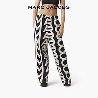 抖音超值购：MARC JACOBS MONOGRAM mj 经典LOGO老花系列潮流纯棉阔腿长裤