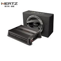 HERTZ 赫兹 汽车音响DBX25.3低音+Dpower1单路功放10寸重低音喇叭