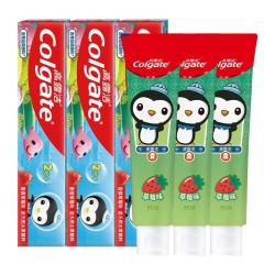 Colgate 高露洁 儿童牙膏 草莓味 35g*3支