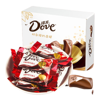 移动端、京东百亿补贴：德芙熊 DOVE BEAR Dove 德芙 丝滑牛奶巧克力 135g