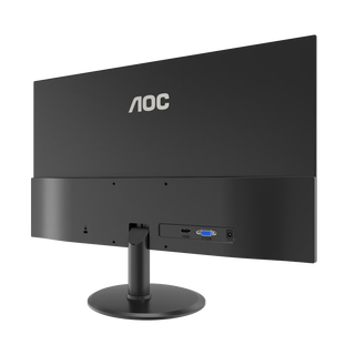AOC 23.8英寸显示器 1080P全高清 商务办公电脑液晶显示屏幕 护眼滤蓝光 23.8英寸 24E10XH IPS屏