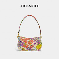 COACH 蔻驰 Swinger 女士牛皮革手提包 CJ376 B4RHR