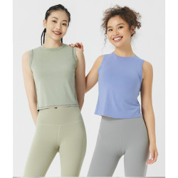 DECATHLON 迪卡侬 女子瑜伽健身无袖T恤 WSLS2