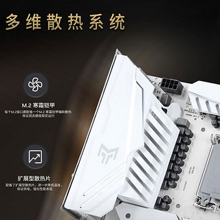 GALAXY 影驰 B760 金属大师 白金版主板 D4 WIFI