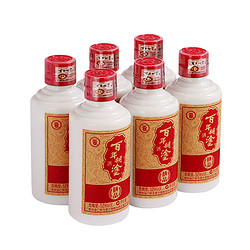 百年糊涂 精品小百年52度浓香型175mL*6瓶贵州高粱小瓶装国产白酒