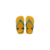 Havaianas 哈瓦那 男女童通用人字拖鞋 4140577-1652 巴西黄 21码