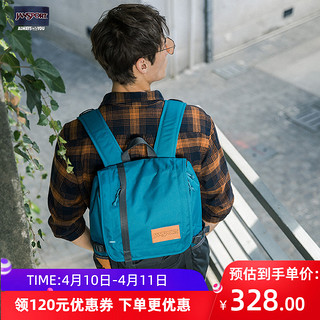 JANSPORT 杰斯伯 户外旅行双肩大容量背包男电脑女书包露营防水T52S