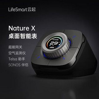 LifeSmart智能桌面表中控屏智能家居开关控制面板Tesla助手sonos伴侣监测仪 Nature X